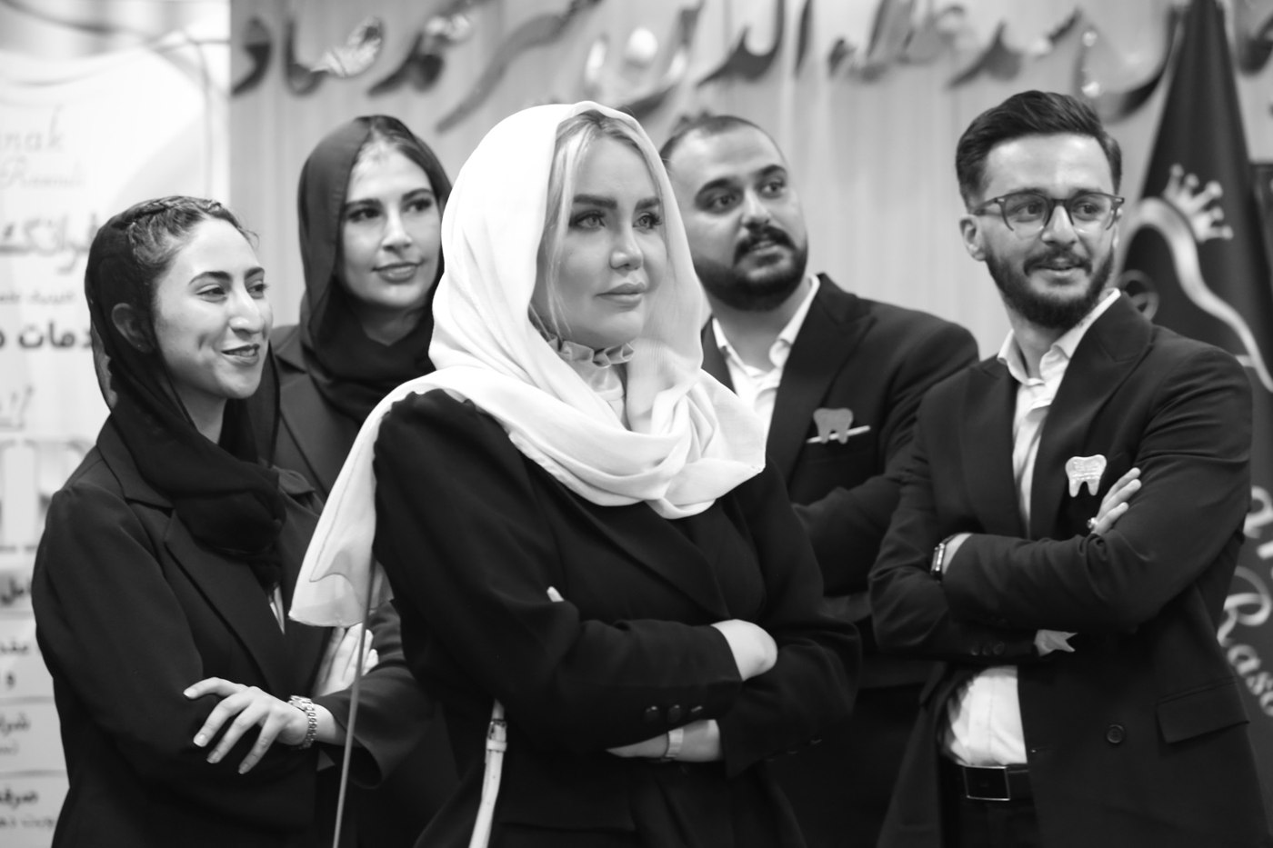 دکتر فرانک در یک رویداد حرفه‌ای